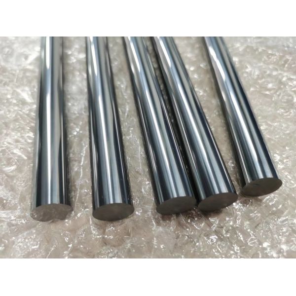 Solid carbide round bar and solid tungsten carbide bar blanks for end mills cylindrical carbide