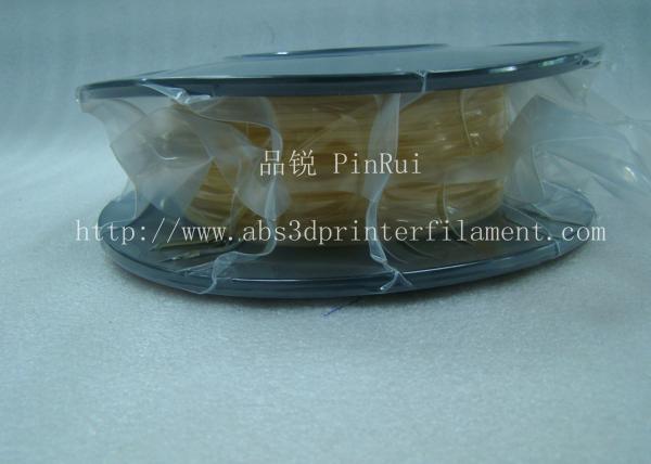 Natural color PVA 3d Printer Filament 1.75 / 3.0 MM support Water solubility 0