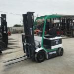 1.5 Ton Mini Self Loading Electric Operated Used Forklift Truck In Warehouse