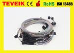 DIN1.5 socket EEG cable eeg cup electrode, colorful medical EEG cable