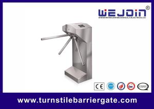 China Alloy Aluminum Drop Arm Turnstile RS232 SUS304 Bi Directional wholesale