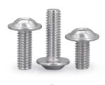 316 Stainless Steel Flanged Button Head Screws Flanged Machine Screws Socket