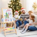 Customized Deluxe Standing Wooden Art Easel