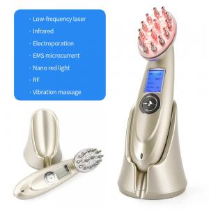 China LED Infrared Light Therapy Electric Head Massage Comb on sale