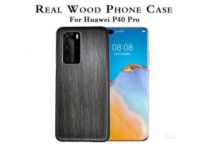 China Shockproof Engraved Wooden Phone Case For Huawei P40 Pro wholesale