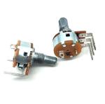 Metal 0.2W Amplifier Potentiometer With Switch 16mm For Sound Box