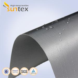 China 0.4mm Silicone Coated Fiberglass For Removable Thermal Insulation Blankets wholesale