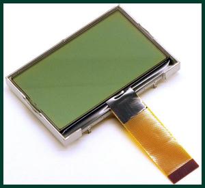 China High Brightness LED Backlight LCM LCD Display With Active Area Of 30.5 X 14mm 3.3 V wholesale