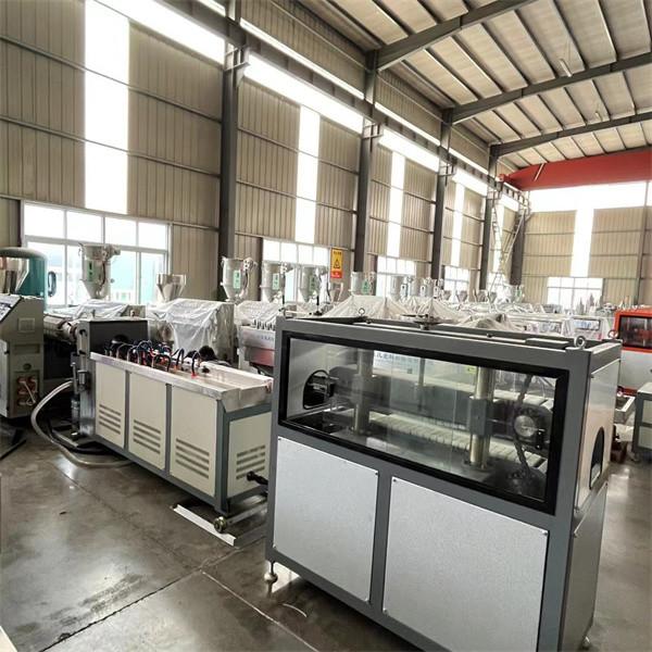 Flexible Operation Spiral Pipe Extrusion Line Double Wall Corrugated Flexible