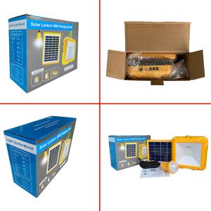 China super bright solar home light with hanging bulb USB phone charger for indoor &amp; outdoor wholesale