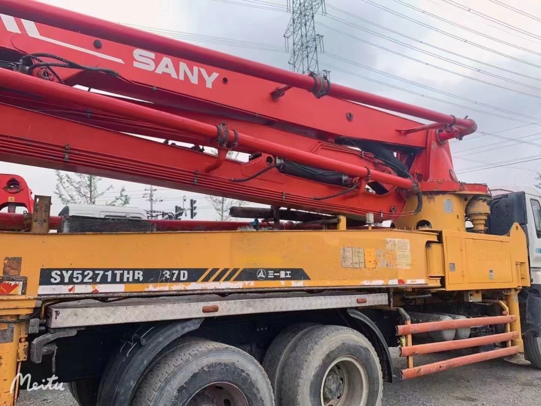 Concrete Mixer Machine Used Sy 37 Meter Concrete Pump