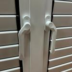Chinese Accessories Aluminum Louver Window With Powder Coating Frame