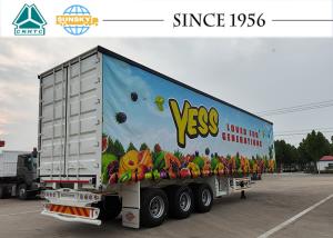 China Side Curtain Trailer Drop Side Tipping Trailer 40Ft Curtain Side Semi-Trailer wholesale