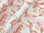 0.8mm Printed Flower Brushed Base PVC Leather For Handbag Packing Box Phone Case