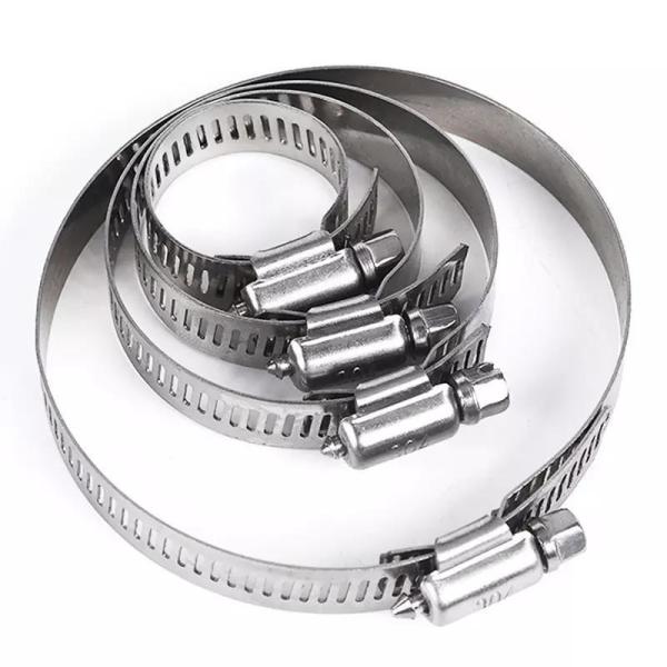 Metric Measurement System JIS Standard High Torque Stainless Steel Hose Clamp
