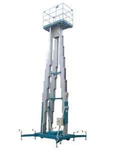 China 300Kg Loading Triple Mast Construction Work Platform With 10m Lifting Height wholesale