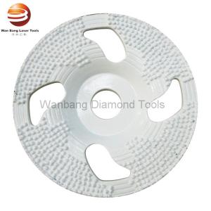 China Circle Shaped Vacuum Brazed Diamond Grinding Cup Wheels wholesale