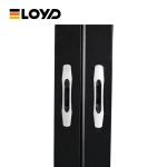 56 Series Aluminum Bathroom Bronze Sliding Patio Doors 72 X 76