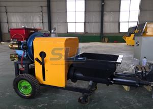 China Diesel Mortar Spraying Machine / Cement Plaster Spray Machine With Wide Application wholesale