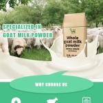 25kg Full Fat Cream Whole Dried Goats Milk Powder Sterilized