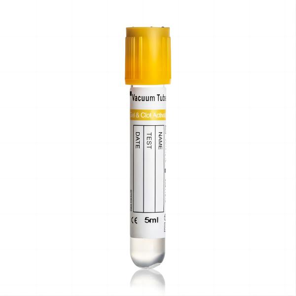 3ml,4ml,5ml,10ml Medical Use Disposable Top Gel And Clot Activator Sst Lab