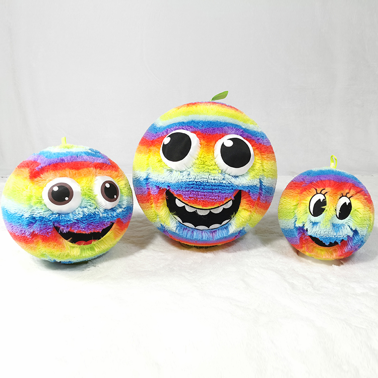 Fuzzy Neon Monster Ball Pvc Inflatable Jumping Ball Perfect for Outdoor Activities