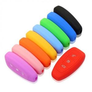 China Silicone cover for car keys,Silicone car remote control cover on sale