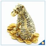 Home Decoration Tiger With Money Trinket Box Lucky Animal Trinket Box SCJ413
