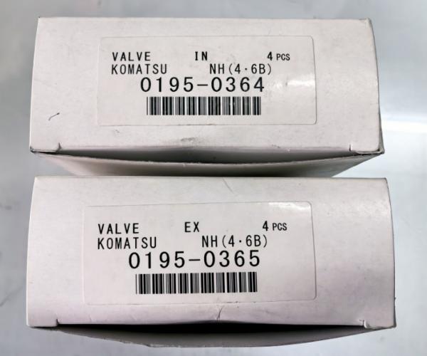 Komatsu 6D102 Intake And Exhaust Valve Fuji 6736-41-4110 6736-41-4210, Japan
