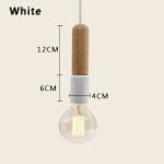 Nordic Lamp Wood LED Pendant Lights Kitchen Home Decor mini pendant lamp(WH-AP
