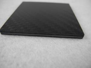 China Light weight PVC resin + Carbon Fiber Composite Plate , Carbon Fiber Panels wholesale
