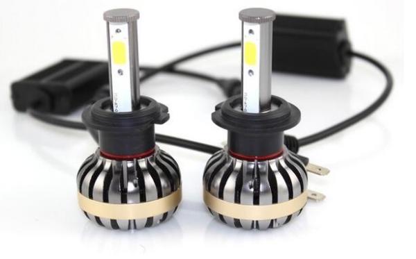 Brightest 9005 9007 H13 H4 Car LED Headlight Bulbs , Hb3 9005 Halogen Replacemen