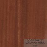 Makore Fancy Plywood Board Veneer Sapele Mahogany Plywood Customized