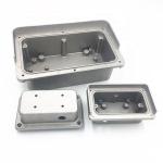 Metal Aluminum Casting Parts Box High Precision Sandblasting Surface