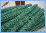 Vinyl Coated Chain Link Fence Construction 1.0-3.0mm Wire Diameter