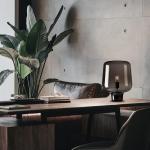 Nordic Post-modern Designer Gray Glass Table Lamp Nordic Post-modern Designer