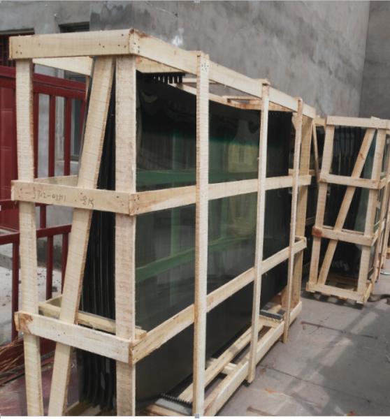 Laminated School Bus Windshield Glass , Vehicle Front Glass Long Working Life