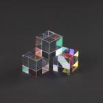 BK7 Quartz Optical Glass Prism Beamsplitter X-Cube Periscope Prism