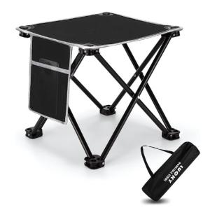 China Portable camping bench with side pockets wholesale