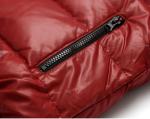Custom Logo Womens Padded Puffer Jacket , Women Ultra Light Down Hooded Coat