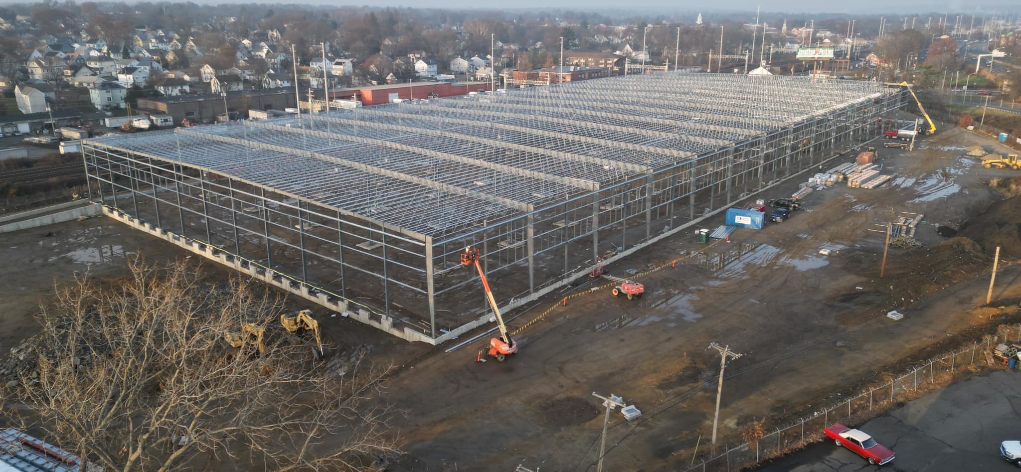 High Rise Metal Steel Structure Workshop Building Construction Warehouse