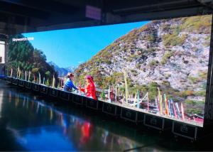 China P9.375 Out door flexible led display panels Black Module 1/8 Drive mode wholesale