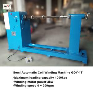 China Oil Immersed Transformer Coil Winding Machine Semi Automatic wholesale