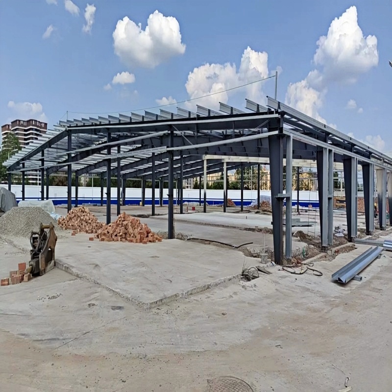Complete Waterproof Accessories Steel Structure Workshop Rainproof Production Plant