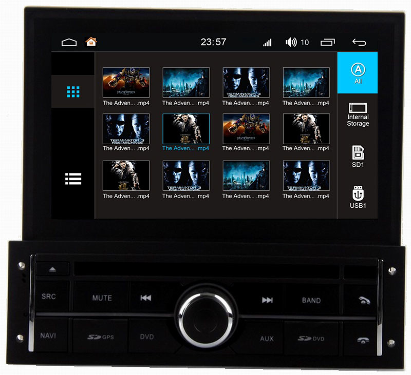 Ouchuangbo auto gps media radio S200 platform android 8.0 for Mitsubishi L200 support USB SWC AUX wifi mirror link
