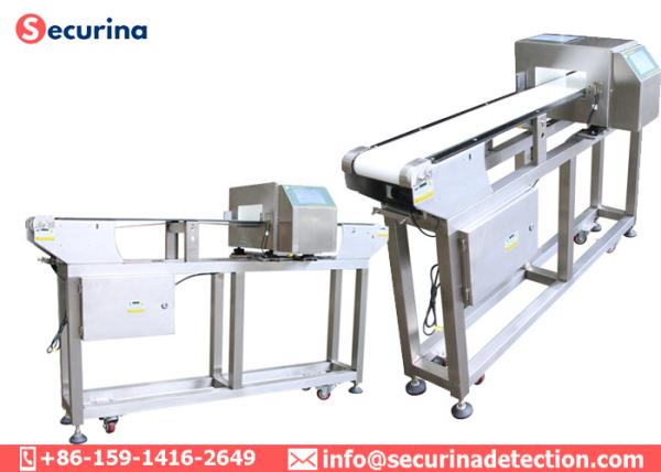 LCD Display Food Processing Metal Detectors Automatic Conveyor Belt 220v 50Hz