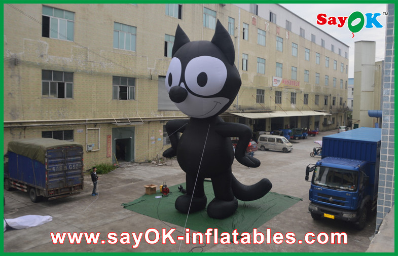5M Oxford Cloth Inflatable Cartoon Characters Inflatable Toy For Trade Show