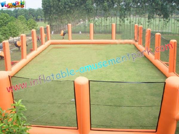 Custom 0.55mm PVC tapraulin or UV-treated PVC coated nylon Inflatable Paintball