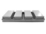 4 slotted baking loaf pan baking tray toast box bread molding bread baking