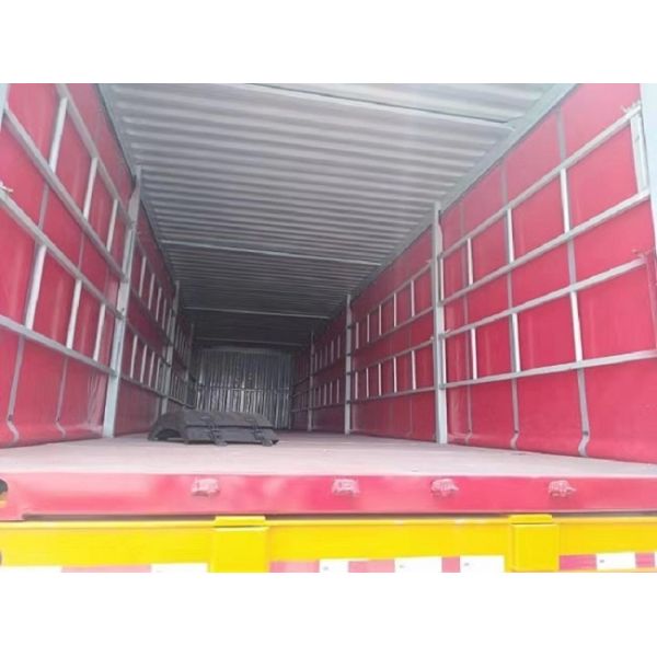 Multifunction Advertising 40ft FUWA Axle Curtain Side Trailers